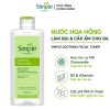 Nước Hoa Hồng Simple Làm Dịu, Cân Bằng Độ Ẩm Soothing Facial Toner 200ml